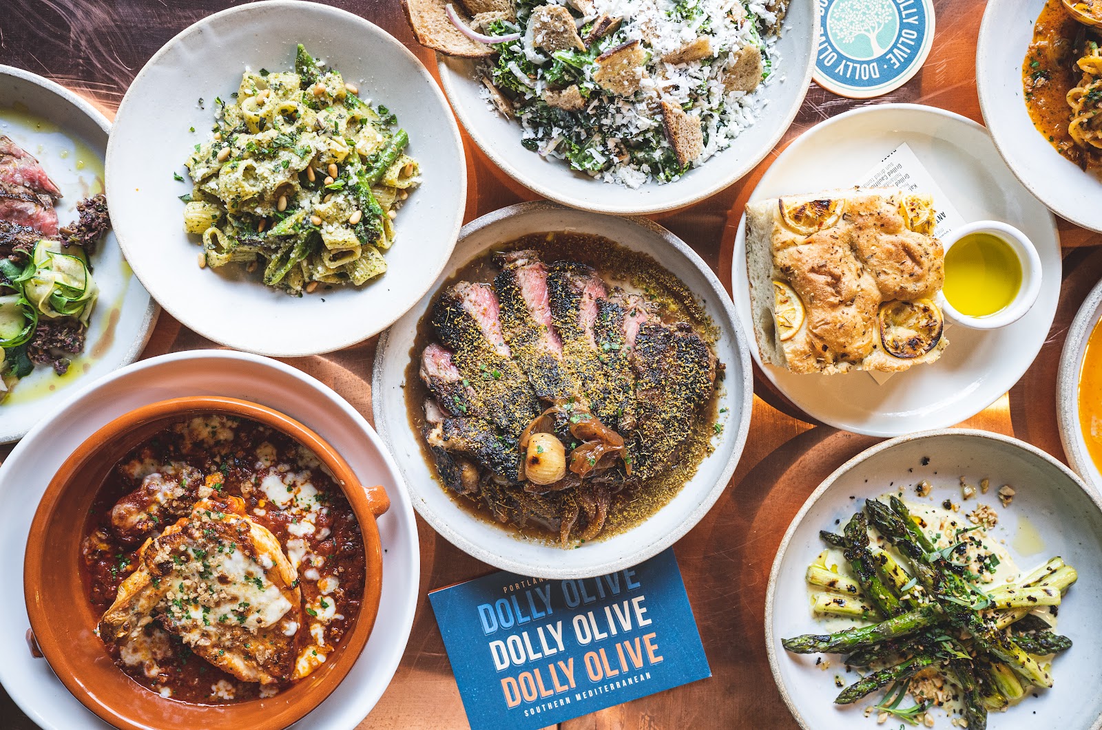 Dinner at Dolly Olive