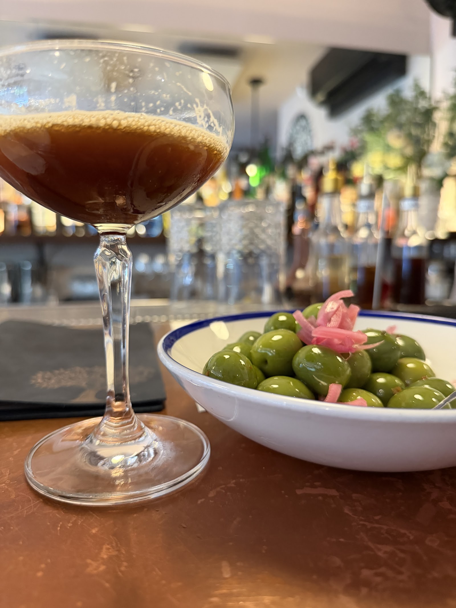 Weekend brunch at Dolly Olive